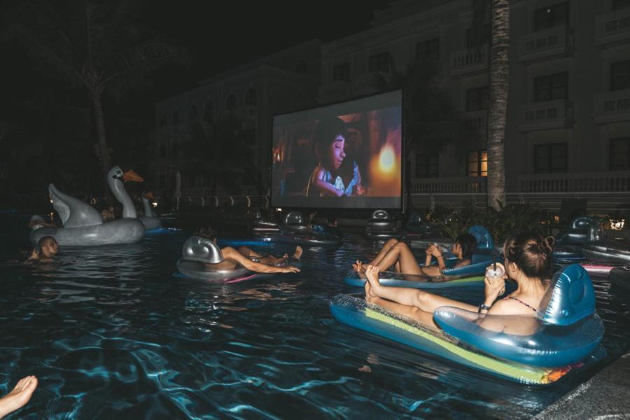 Marina Resort Waterfront Minh Phu Quoc Beach Swimming Pool Exterior foto